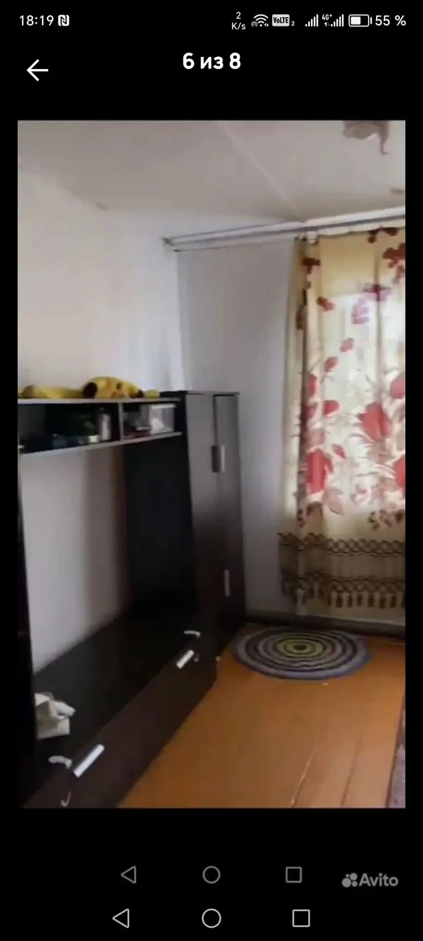 Продаётся 2х комнатная квартира 42.6 кв м.