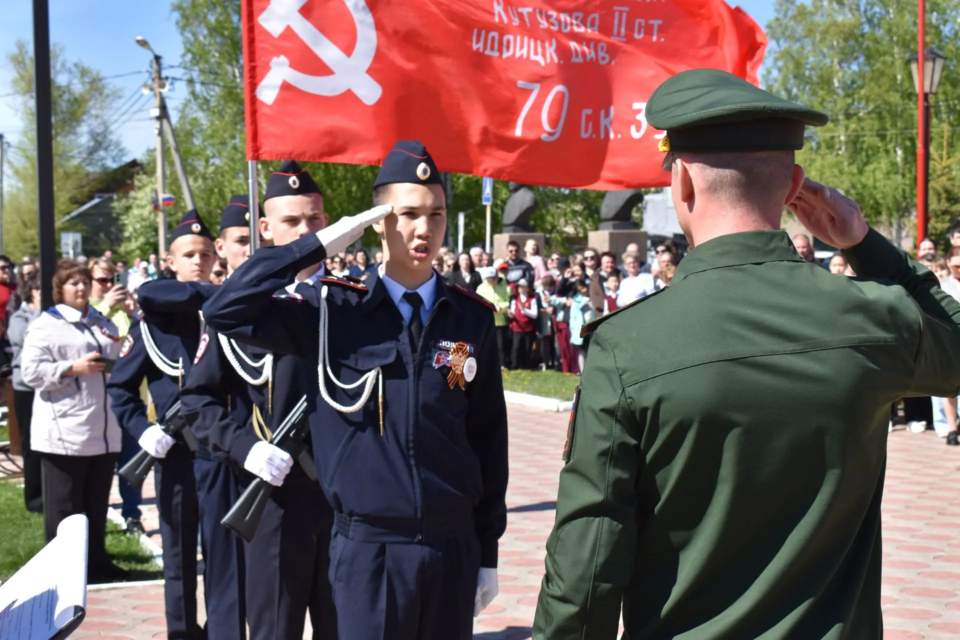 6 мая 2026 года на Аллее Славы состоялся Парад правнуков победителей, посвященный памят...