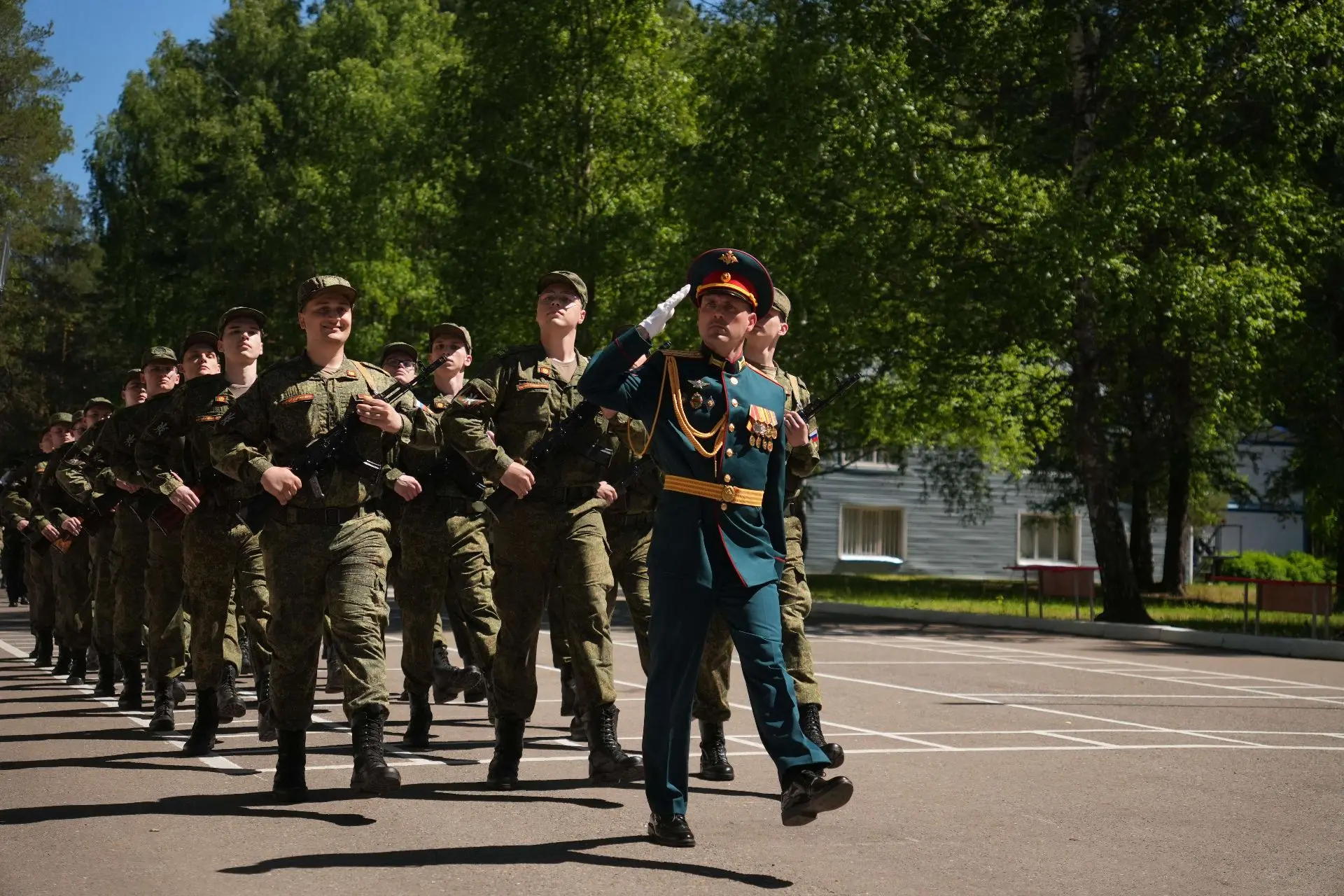 🪖 Курсанты Военного учебного центра приняли Военную присягу
 
📅 6 июня 2026 года курсанты Военного