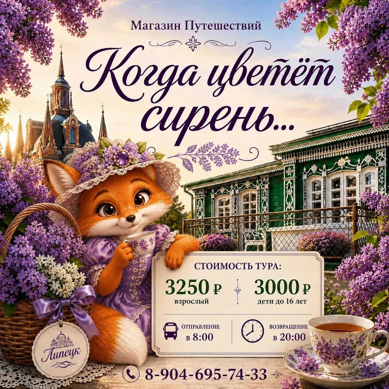 16 мая — «Когда цветёт сирень…»