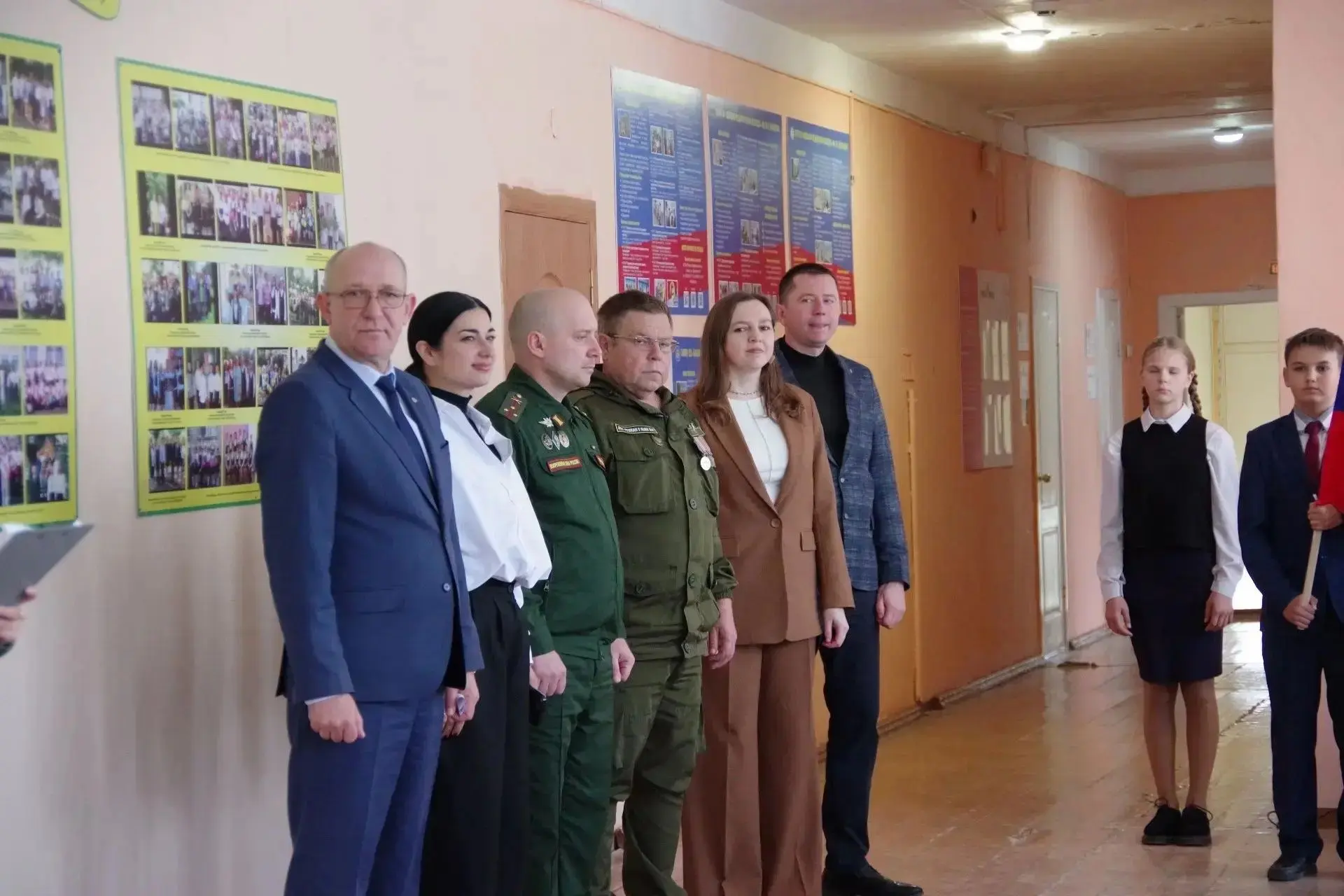 Открыт школьный музей Боевой Славы