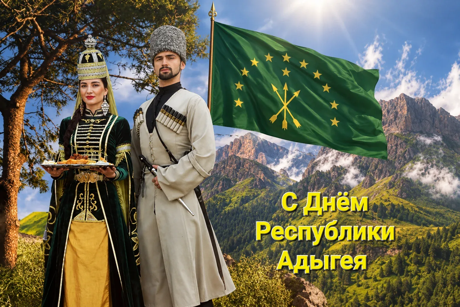 Дорогие земляки! Уважаемые жители Адыгеи!