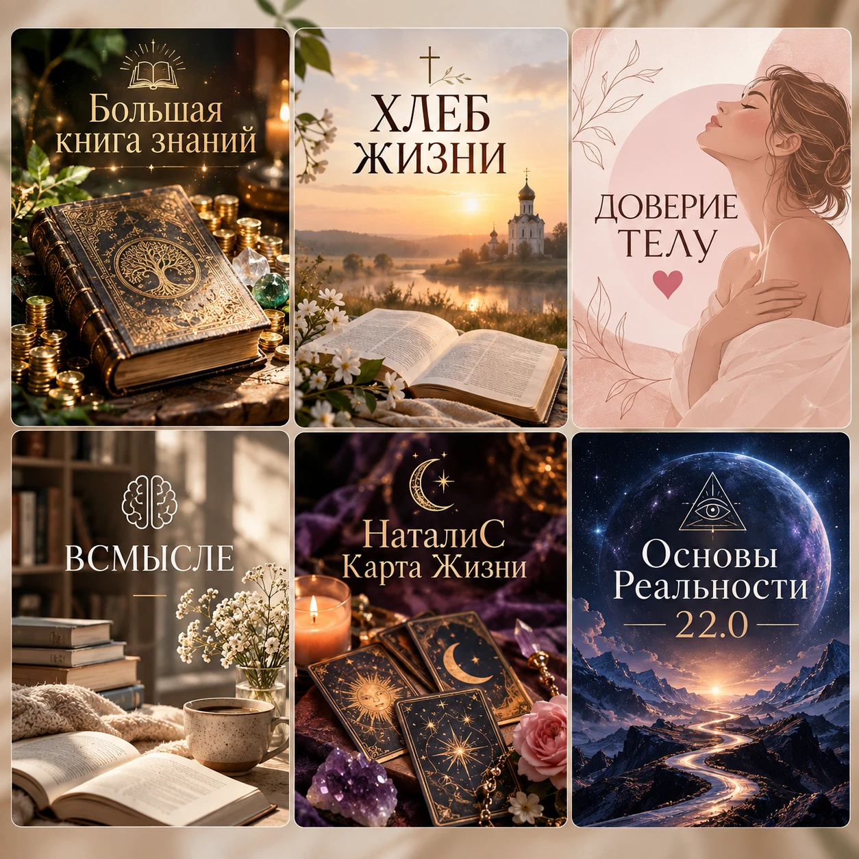 ✨ Собрала подборку для тех, кто любит копать чуть глубже: про внутреннюю опору, веру, о...