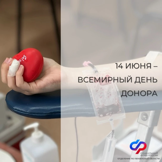 🩸«Капля крови»: сотрудники Отделения СФР по Пензенской области сдали более 22,5 литров крови в рамк