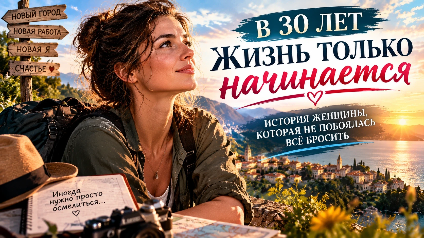 В 30 лет жизнь только начинается: история женщины, которая не побоялась всё бросить