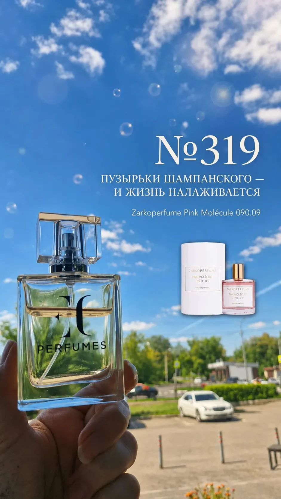 АРОМАТ №319

Начну с того самого аромата, который вчера оказался со мной и выполнил роль спасателя.

