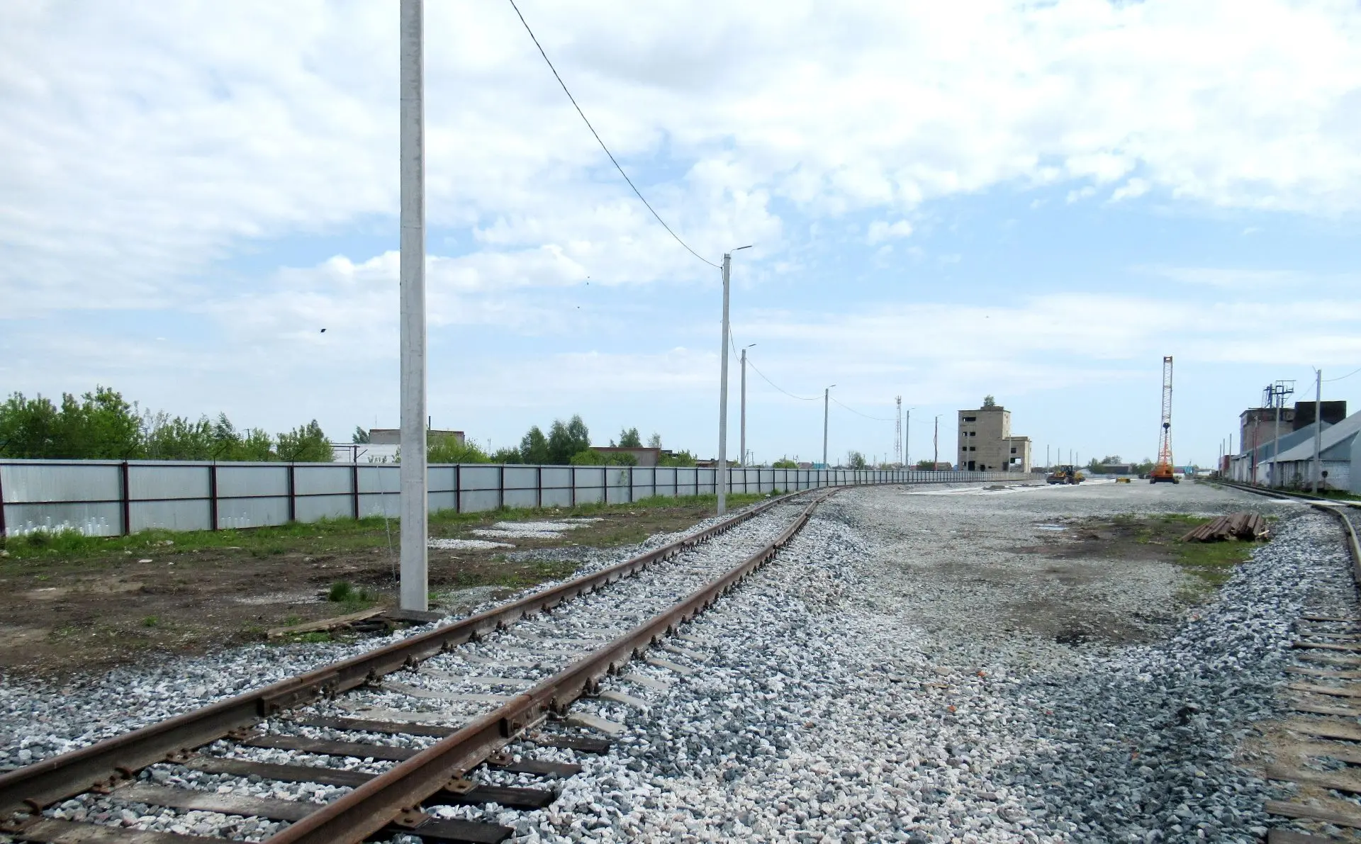 🛤️ Завершено строительство четвёртого этапа железнодорожного пути необщего пользования ООО «Татарск