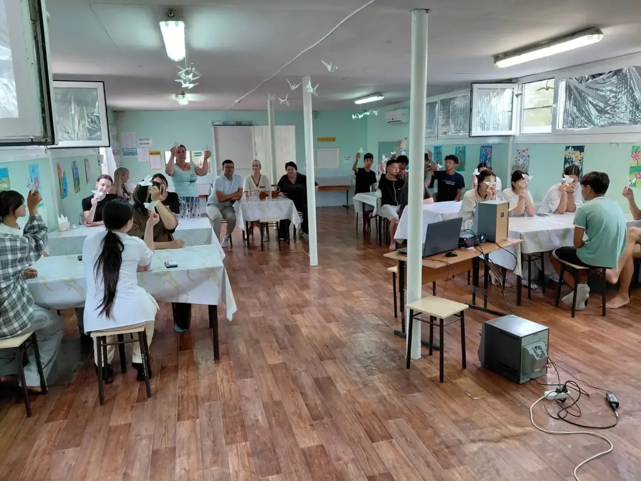 15 июля в лагере труда и отдыха состоялась встреча с уполномоченным по правам ребенка в Астраханской
