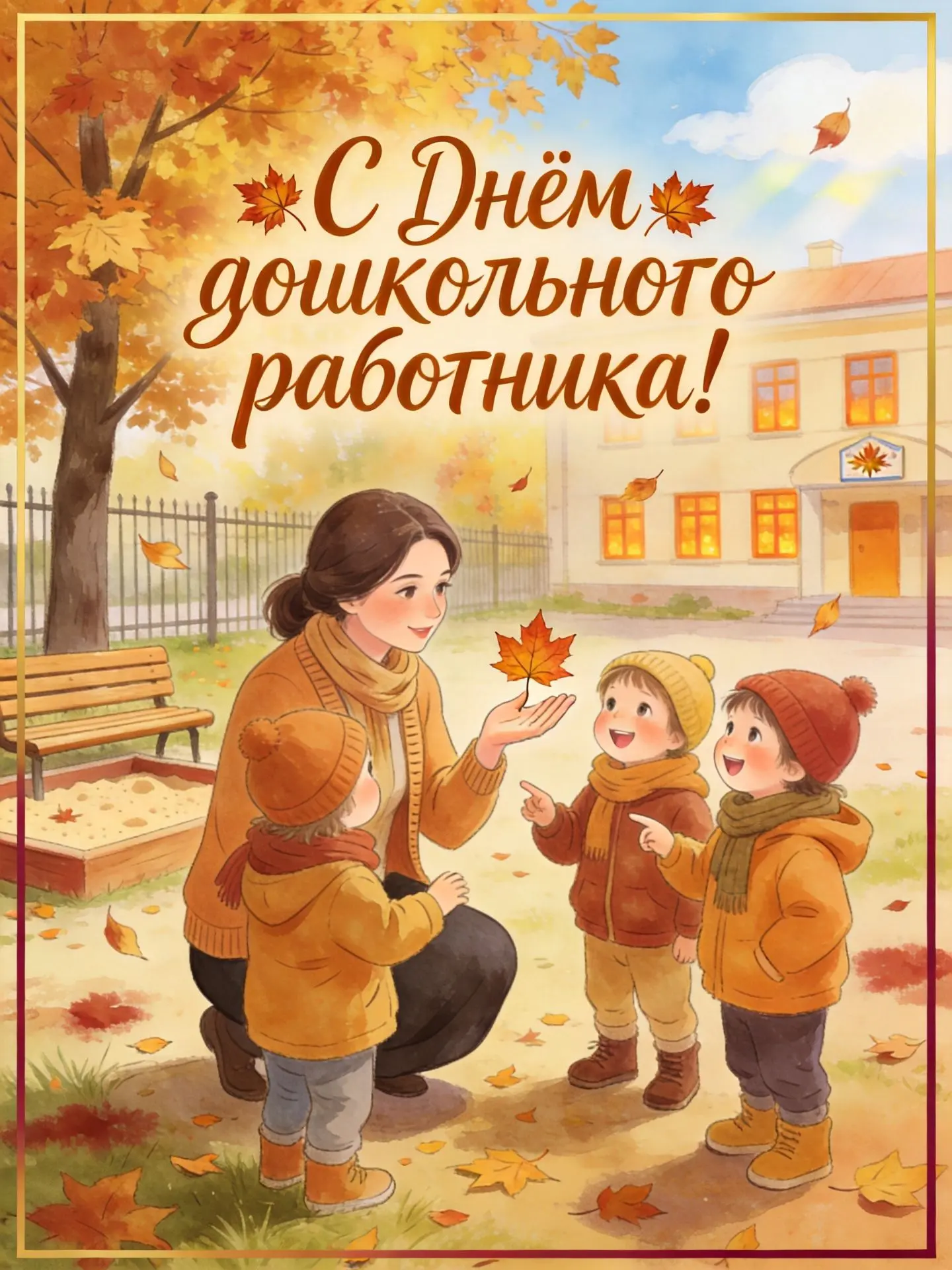 Дорогие наши педагоги и работники дошкольного образования!