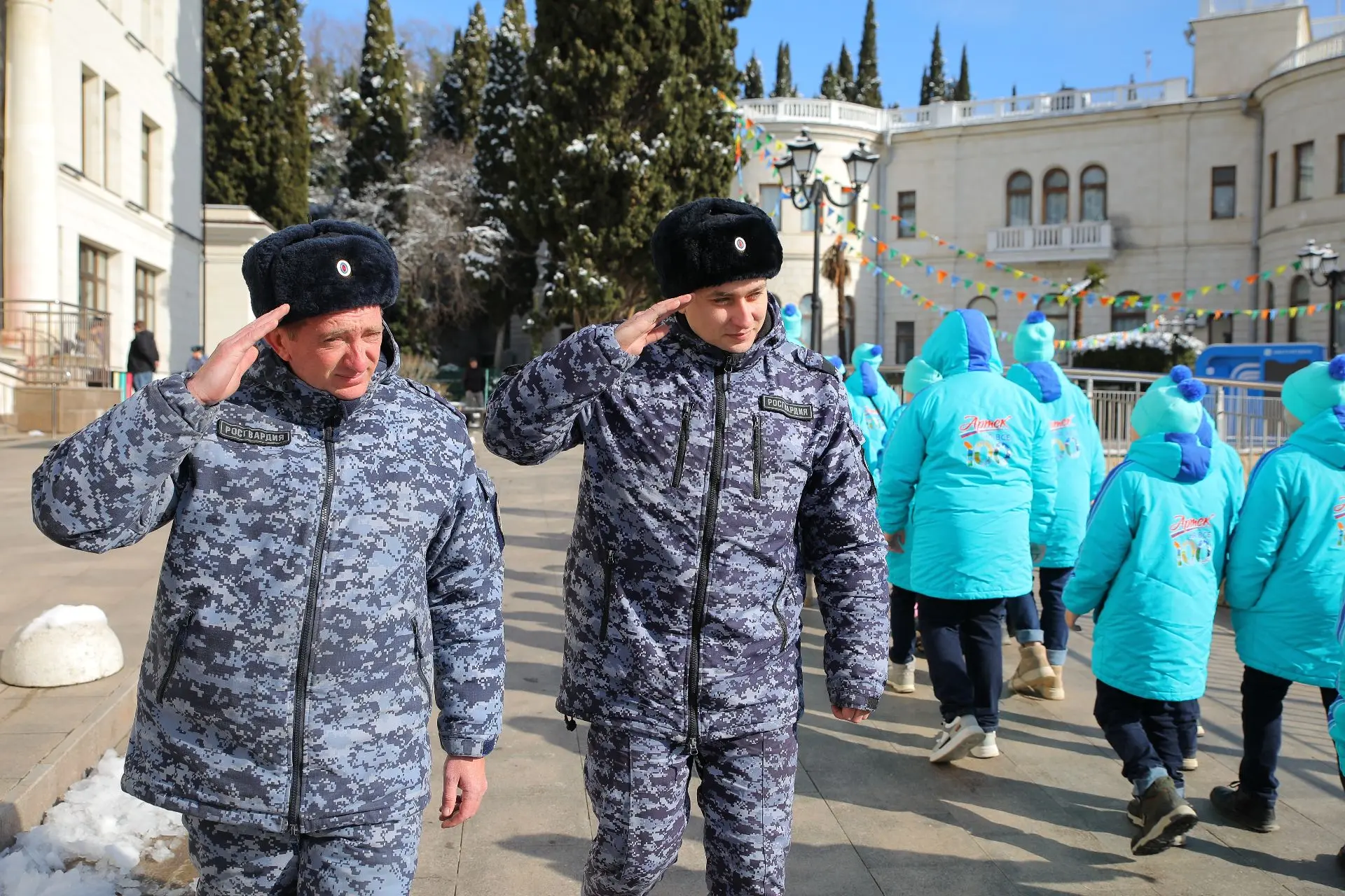 От себя лично и от команды «Артека» сердечно поздравляю с Днем войск национальной гвардии Российской