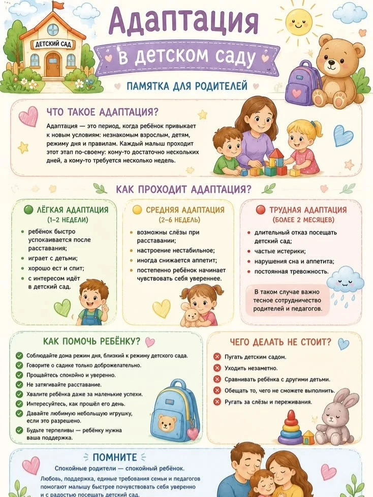 🎉 Адаптация в яслях: помогаем малышу привыкнуть к детскому саду! 🎉