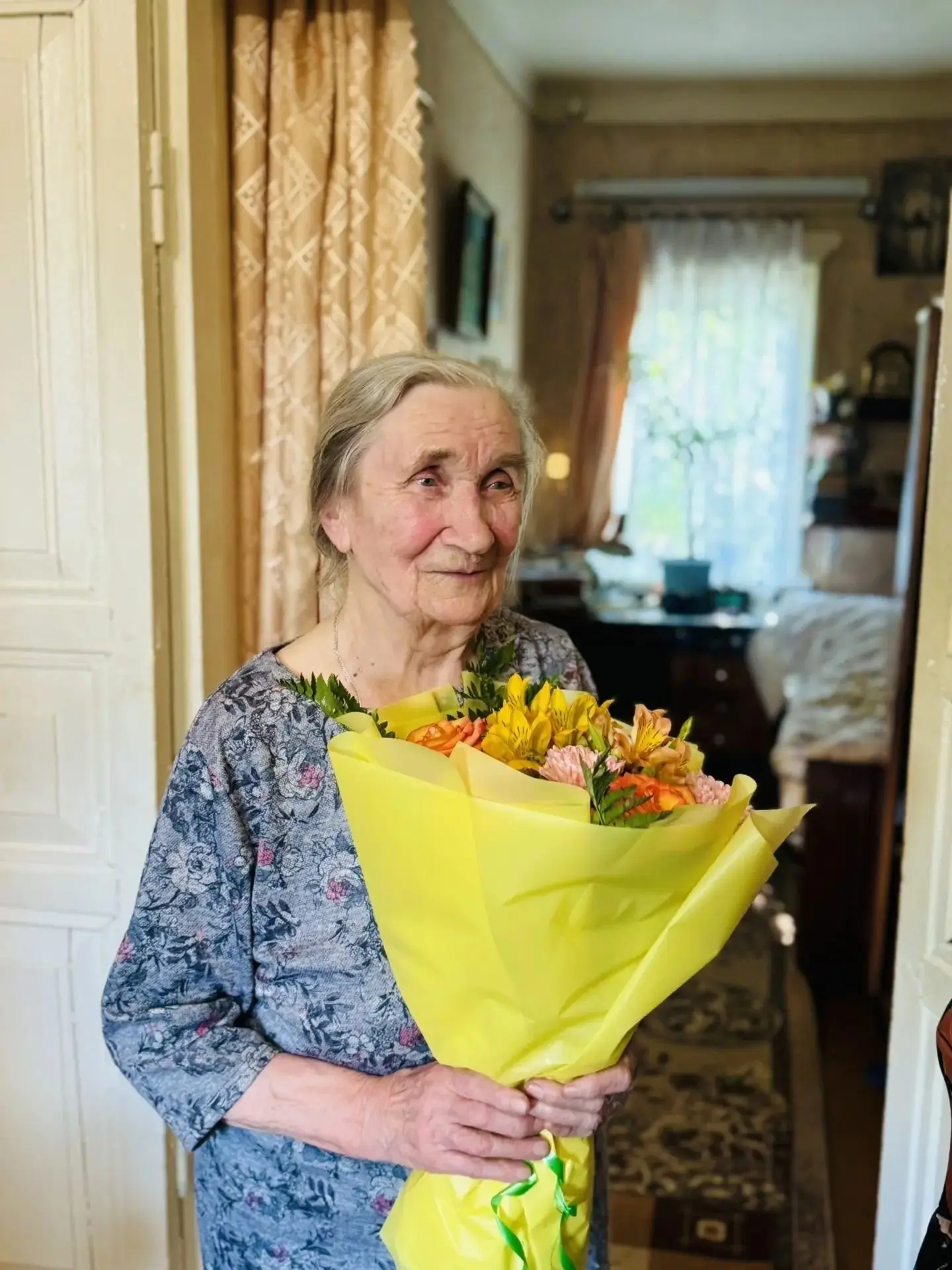 90 лет: Сегодня поздравления принимает Вера Васильевна Смирнова - Почетный гражданин нашего района и