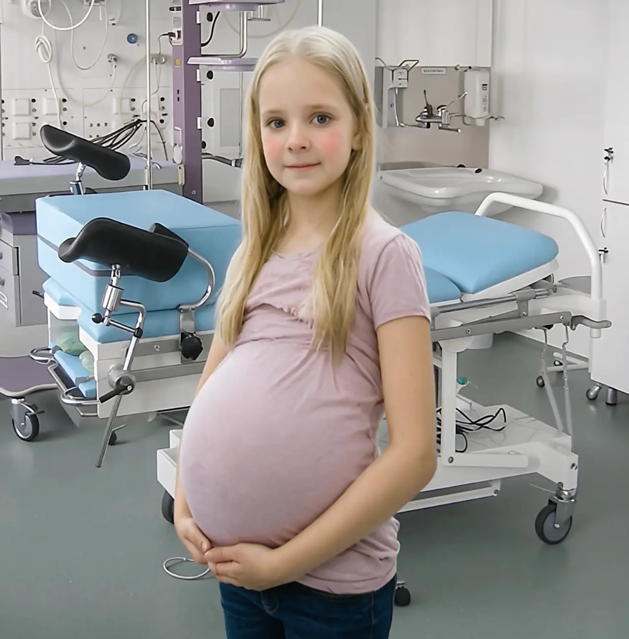Рожает! Охотники нашли малышку с огромным животом в кустах. Отвезли в роддом, ДНК-тест ...