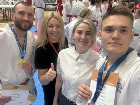 Калужские каратисты привезли две медали чемпионата России по спорту глухих