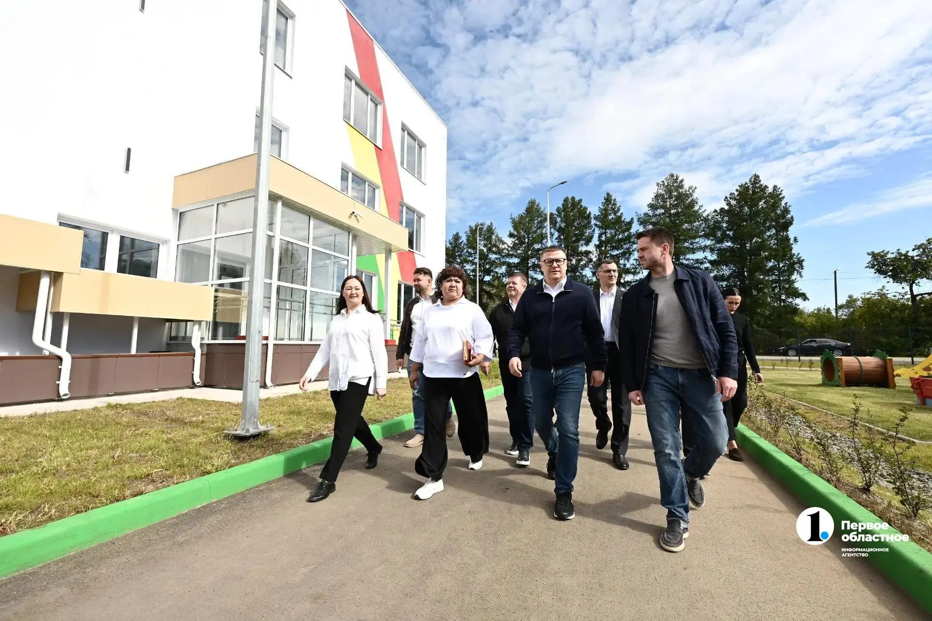 Алексей Текслер оценил готовность нового детского сада в Кулуево