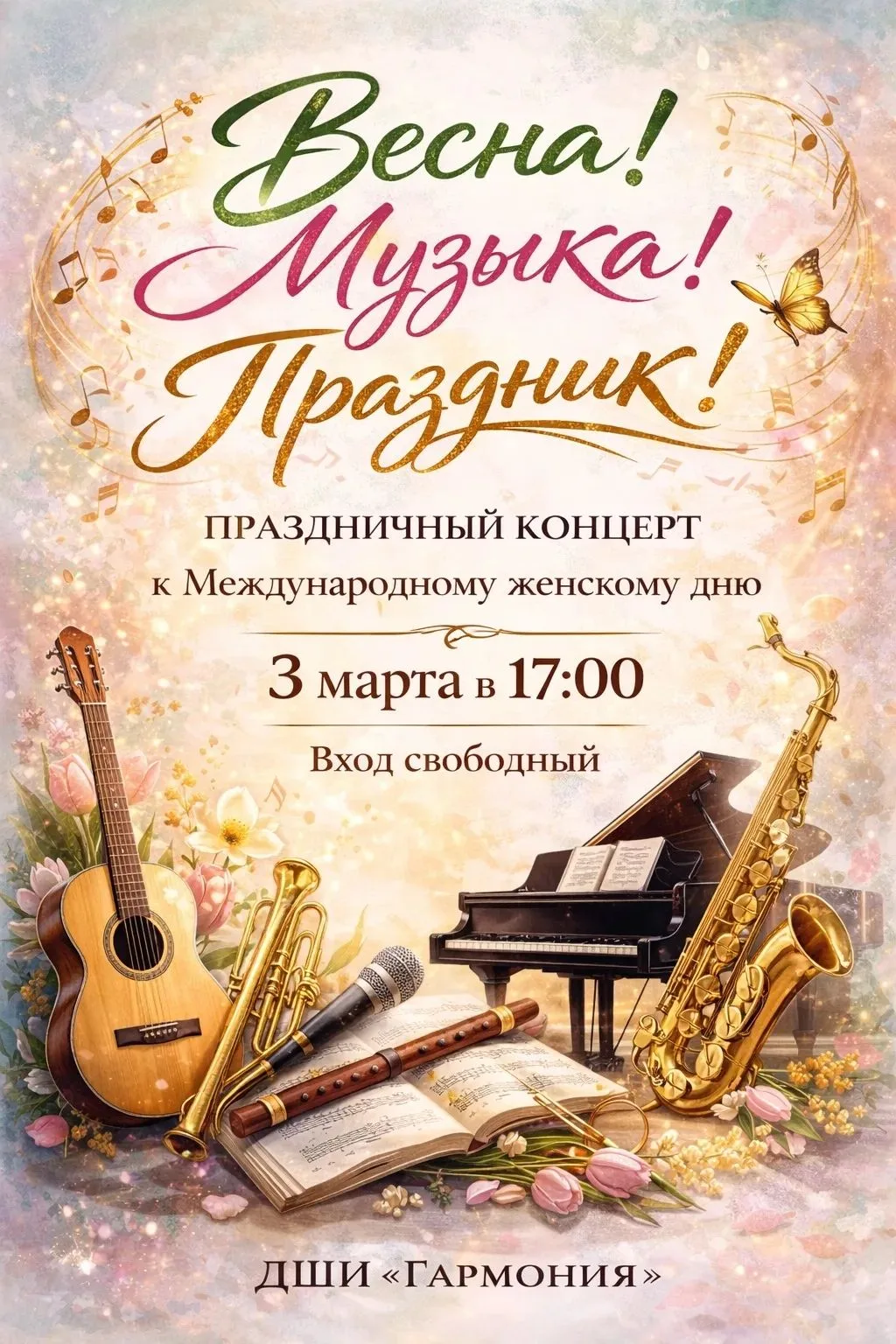 ПРИГЛАШАЕМ ВСЕХ НА КОНЦЕРТ!