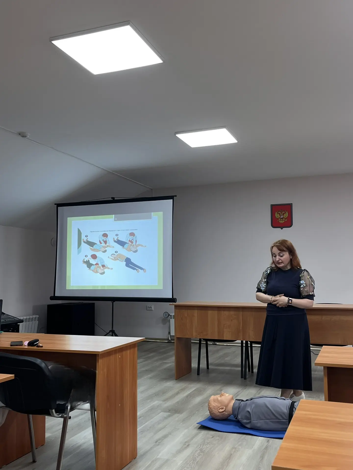 Сегодня в нашей школе состоялось важное и практическое событие - мастер-класс по оказан...