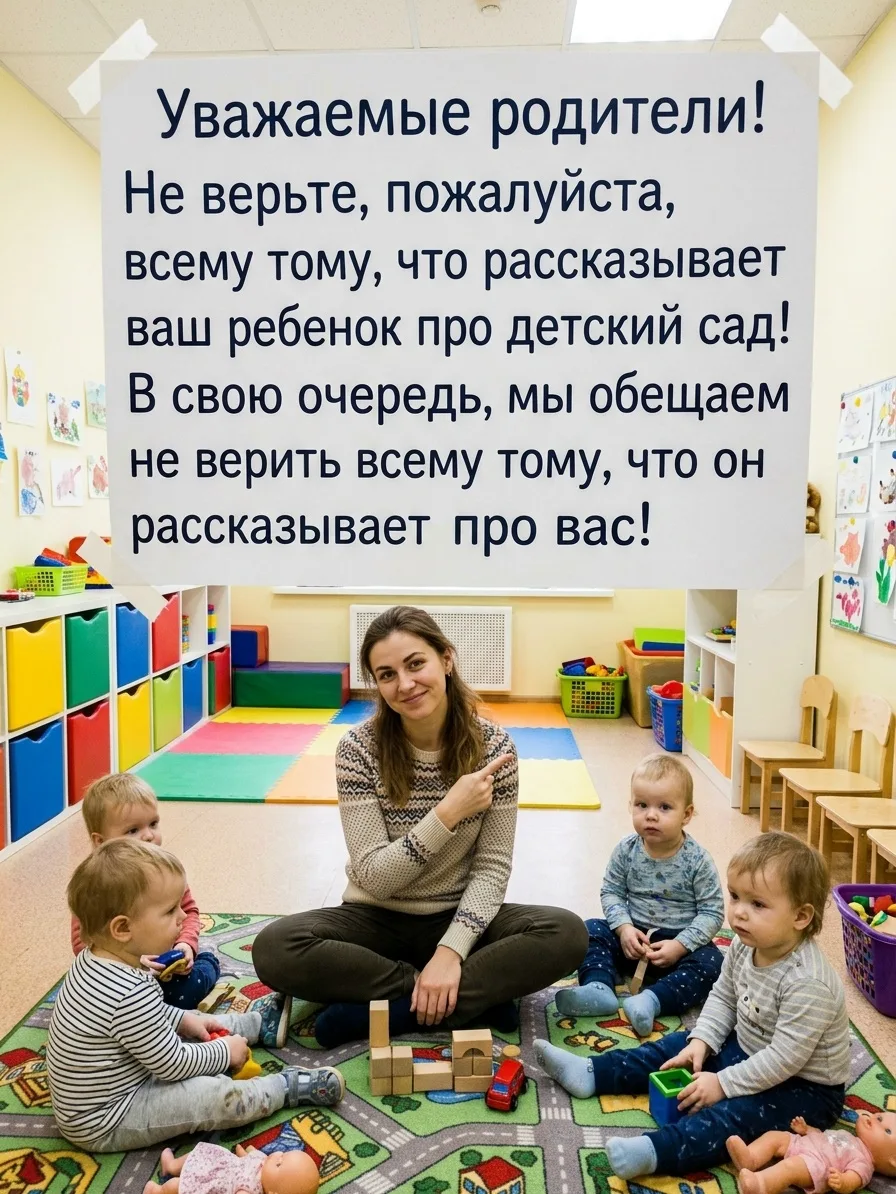 Накануне новой трудовой недели напоминаем всем мамам, кто ведёт завтра с утра детей в д...