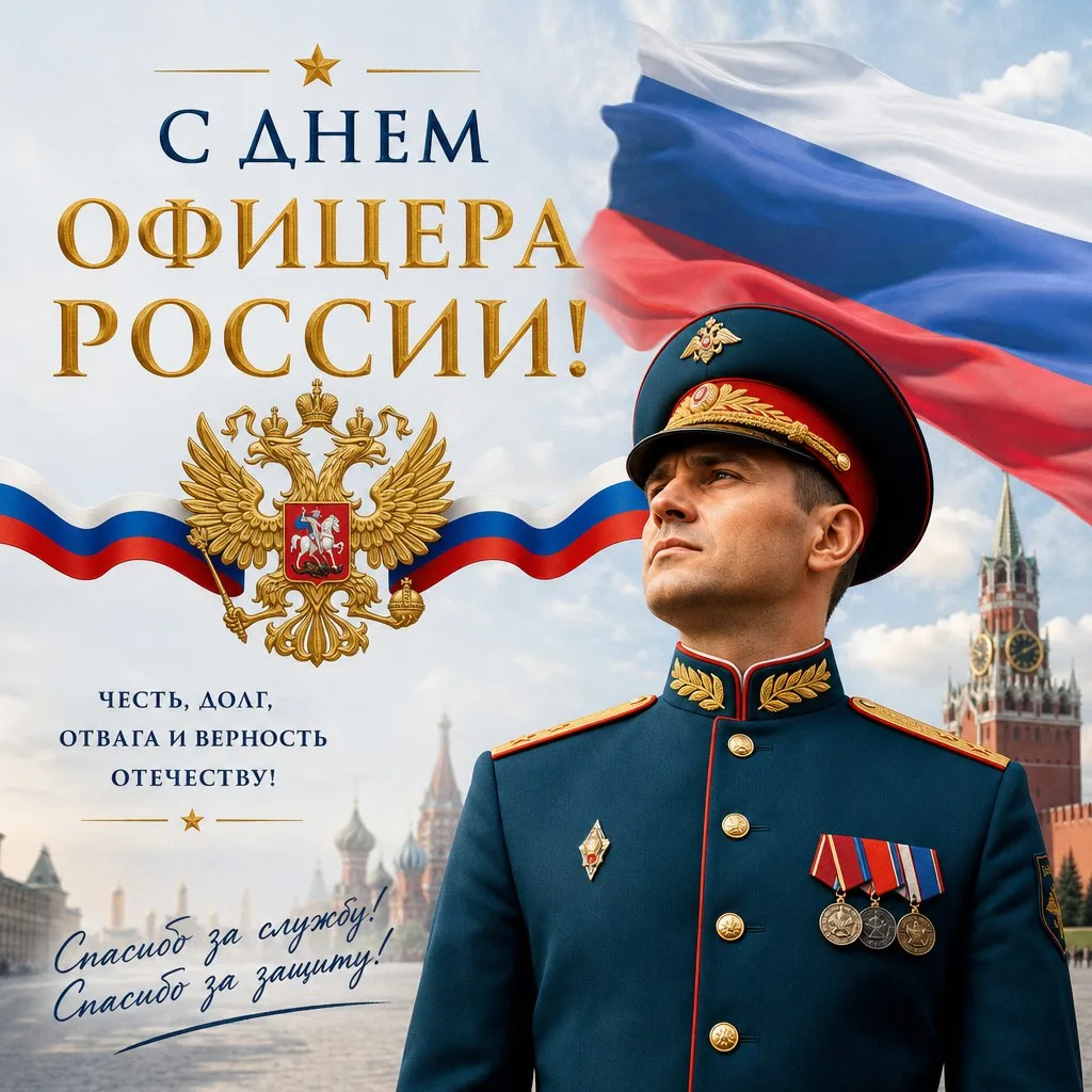🌟 С Днем офицера России! 🌟