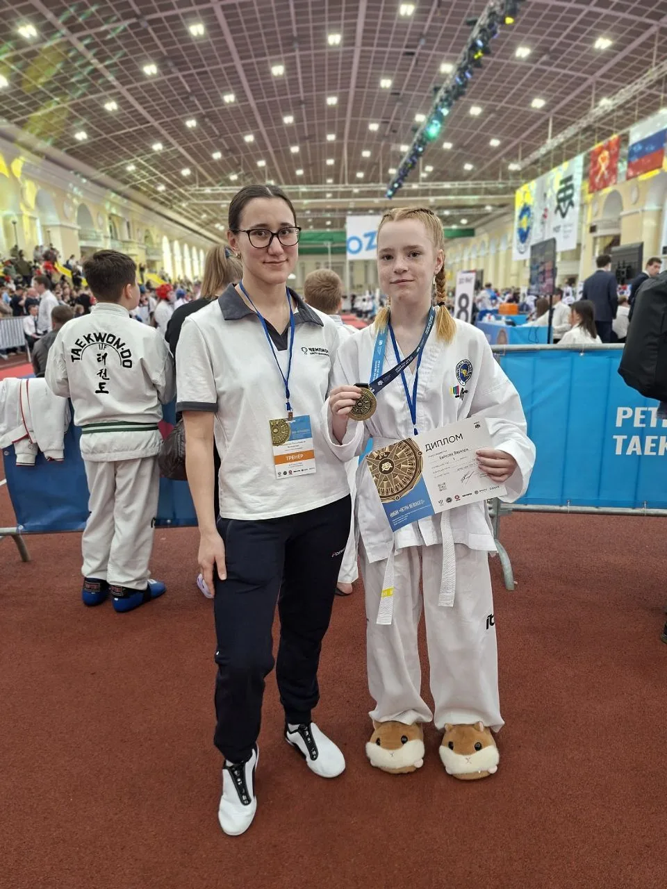 🏆 Поздравляем с победой!  29–30 марта в Санкт-Петербурге прошёл международный турнир по тхэквондо МФ