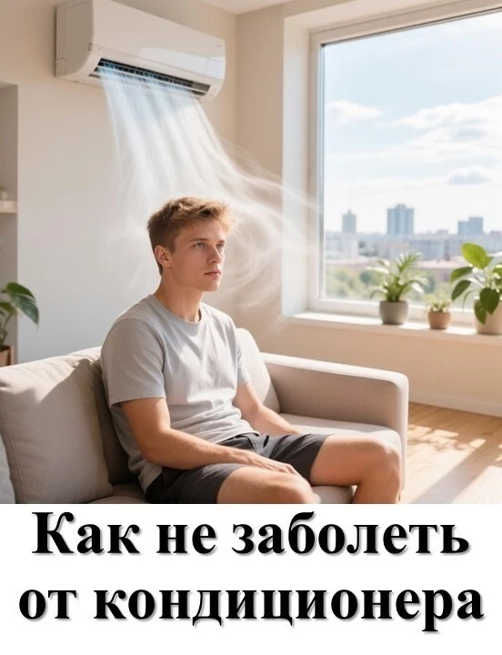 Тысячи людей в жару простужаются от кондиционеров в машинах, офисах и квартирах. 
Простая памятка, к
