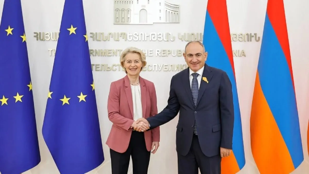 ‼️🇪🇺🇺🇦 ЕС применит к Армении опыт Украины, — Урсула фон дер Ляйен