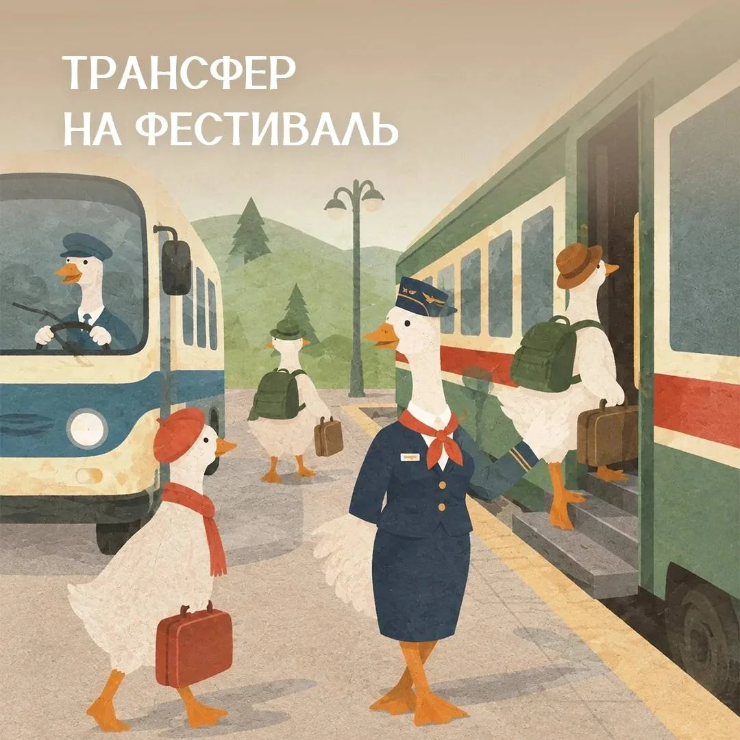 🪿Махнём на гусиные бега с ветерком?