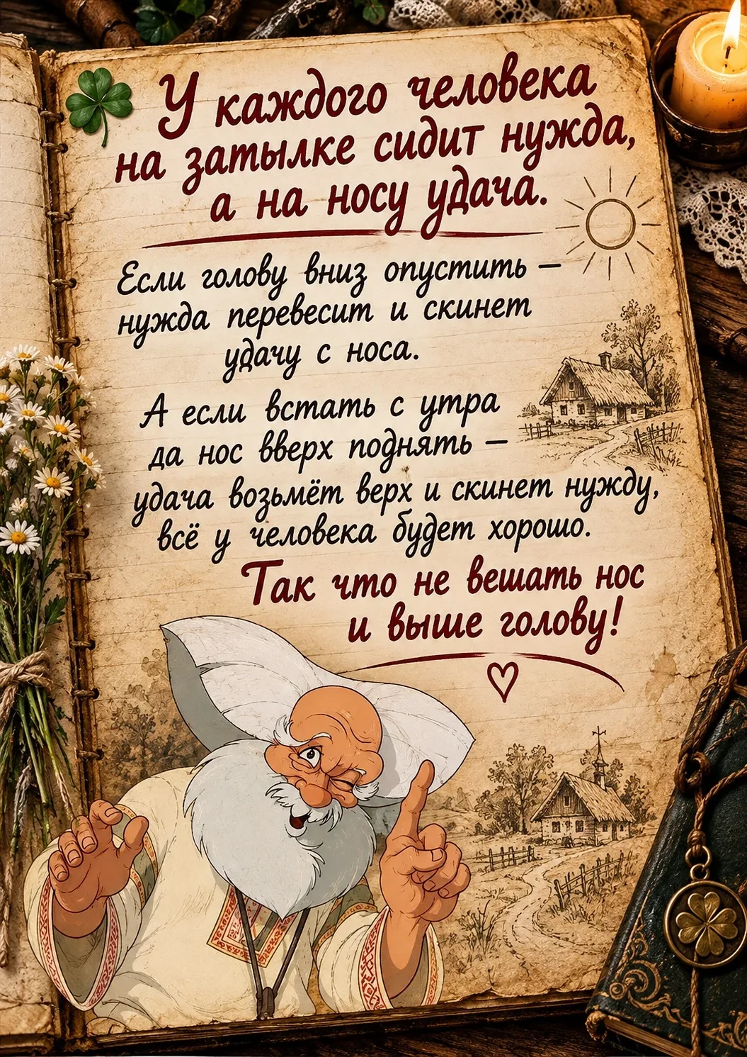 🍀 Утром, прежде чем начинать дела, расправьте плечи, поднимите голову и настройтесь на...