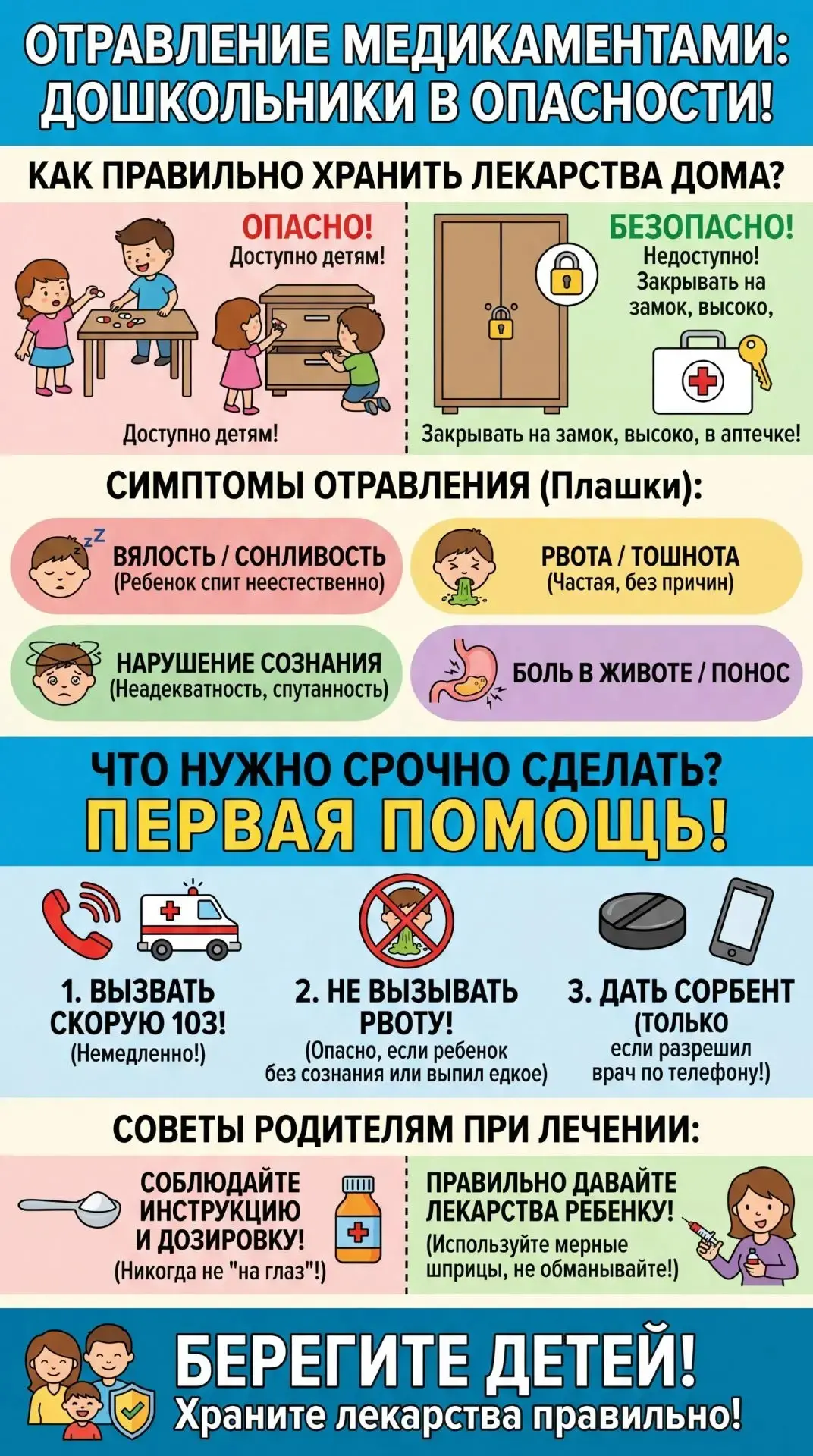 🚨 Важно! Безопасное поведение в быту для ваших детей 🚨