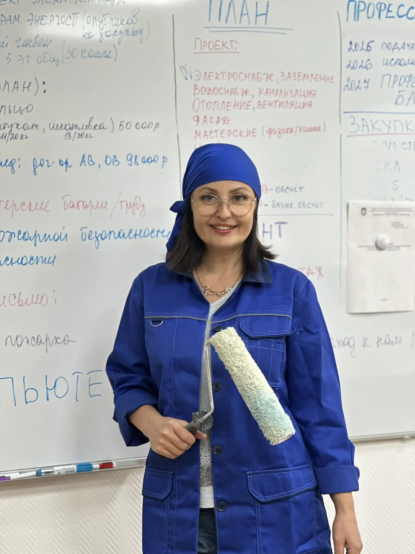 В колледже — ремонтный десант своими силами!