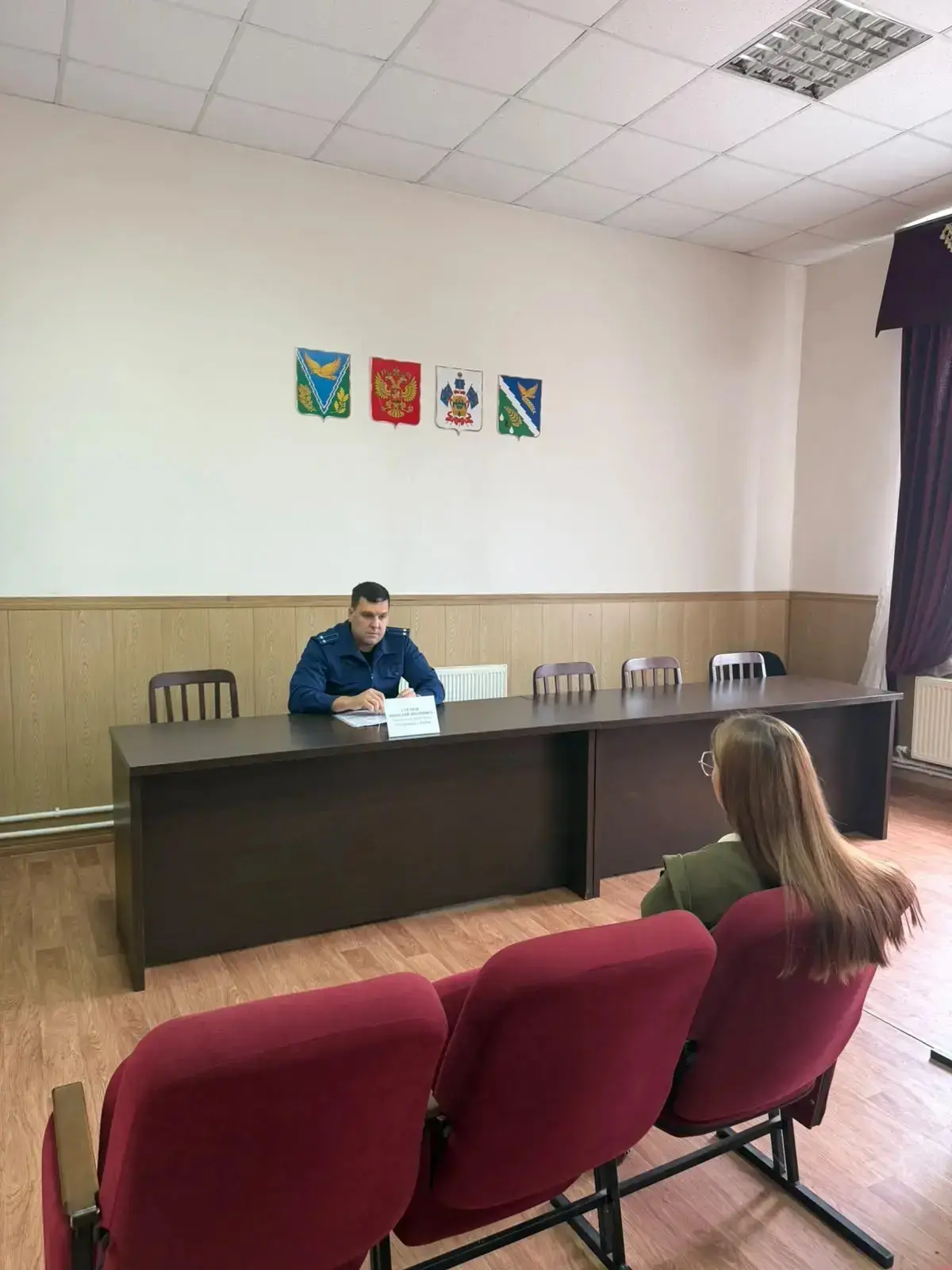 🤝Руководство прокуратуры Апшеронского района провело прием граждан в поселениях района...