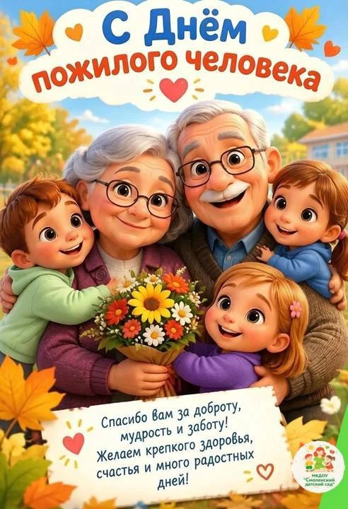 🍁 Дорогие наши бабушки и дедушки!