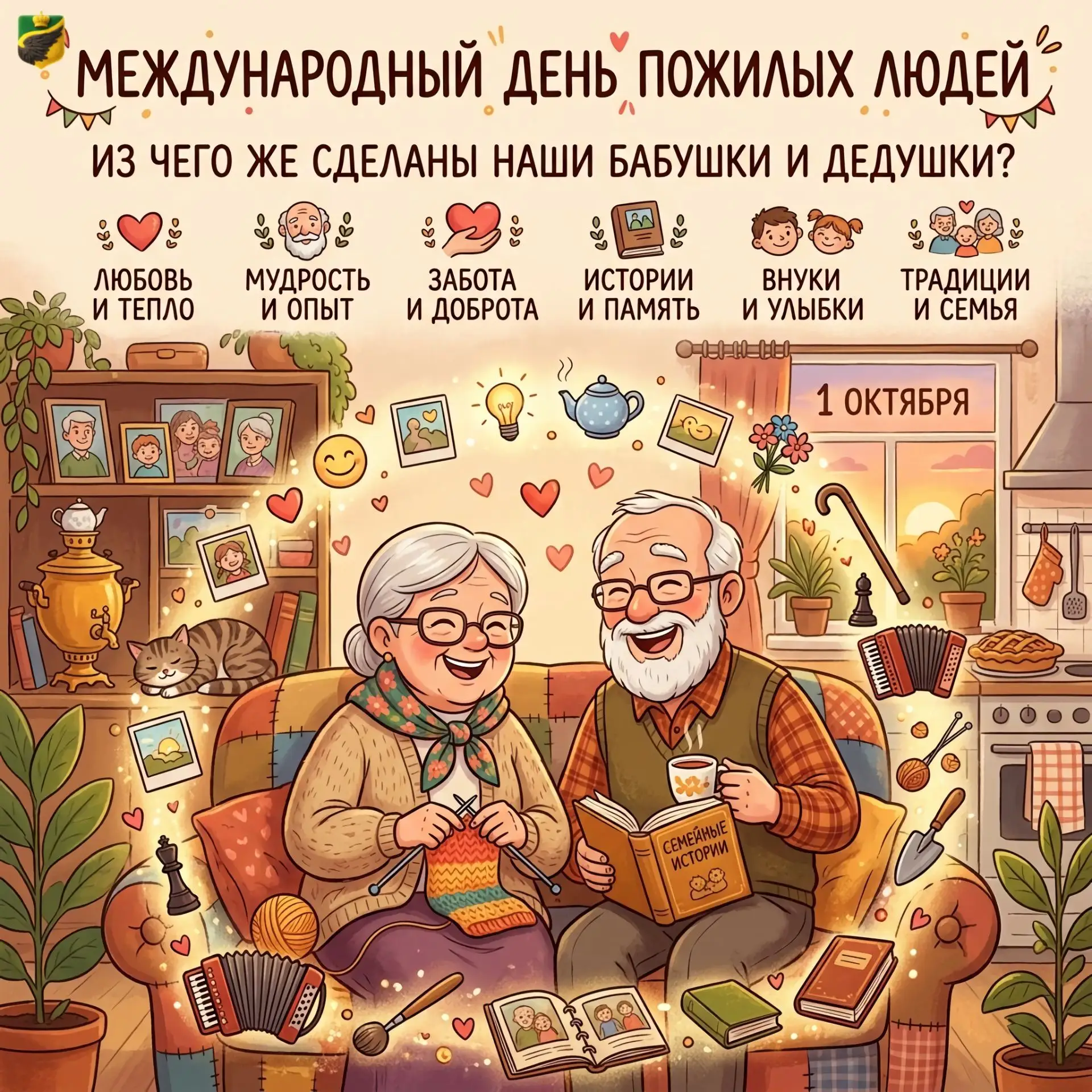 💫 Из чего же сделаны наши бабушки и дедушки?