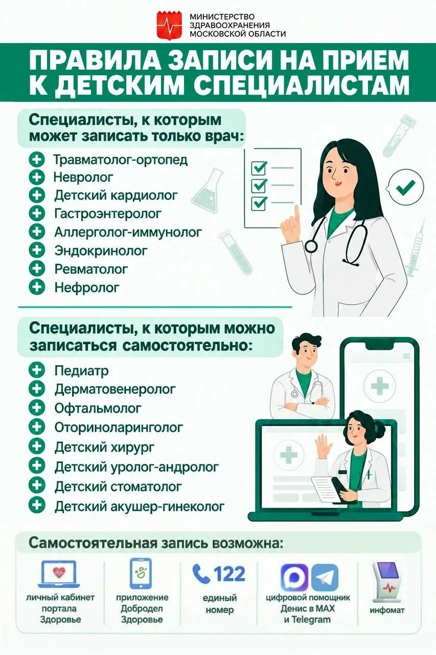Мамы, важное про запись к врачам 🩺