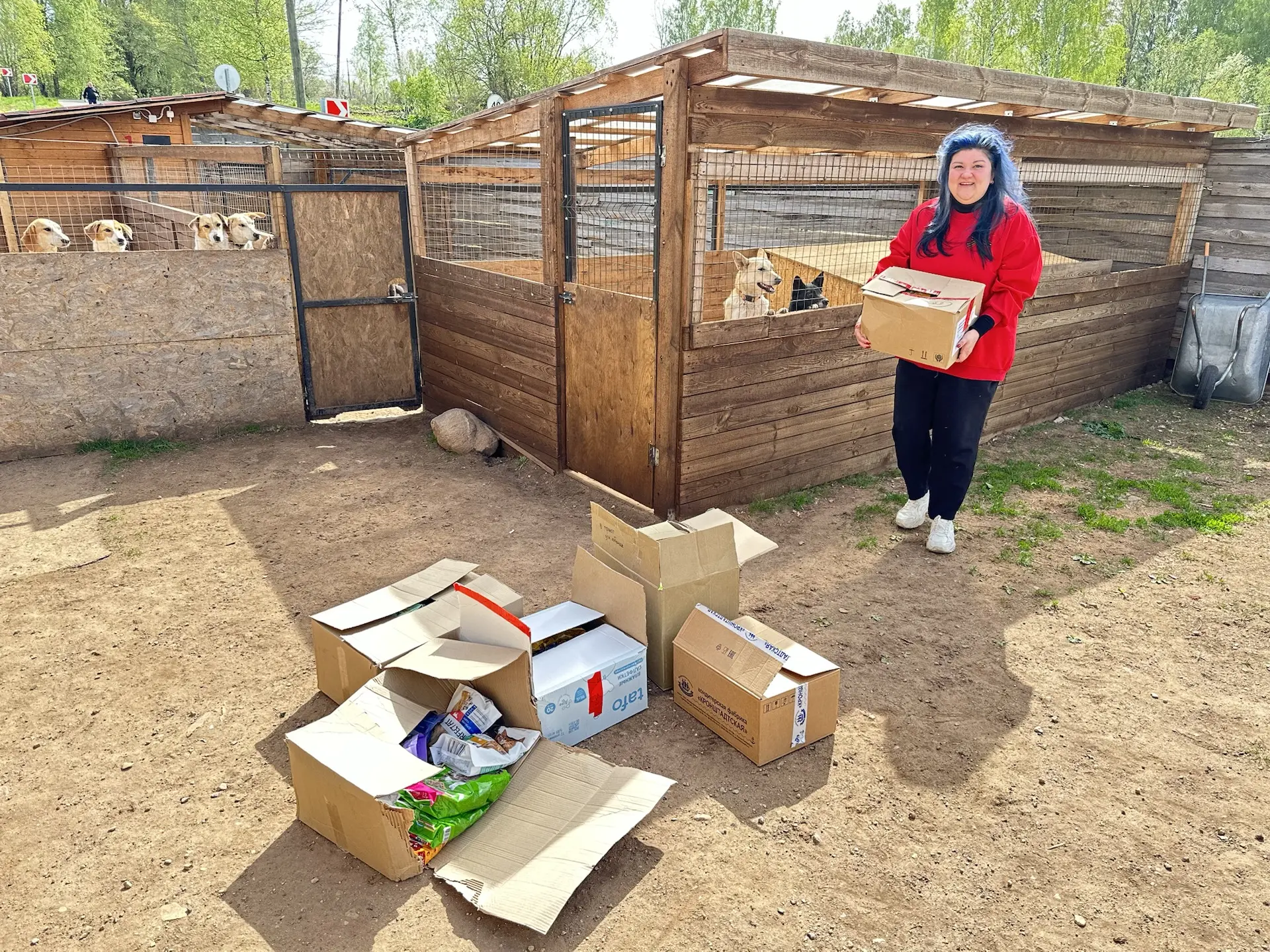 Добро не знает границ: расширяем географию помощи! 🐾🏠  Наша «Ярмарка добра» продолжает масштабироват