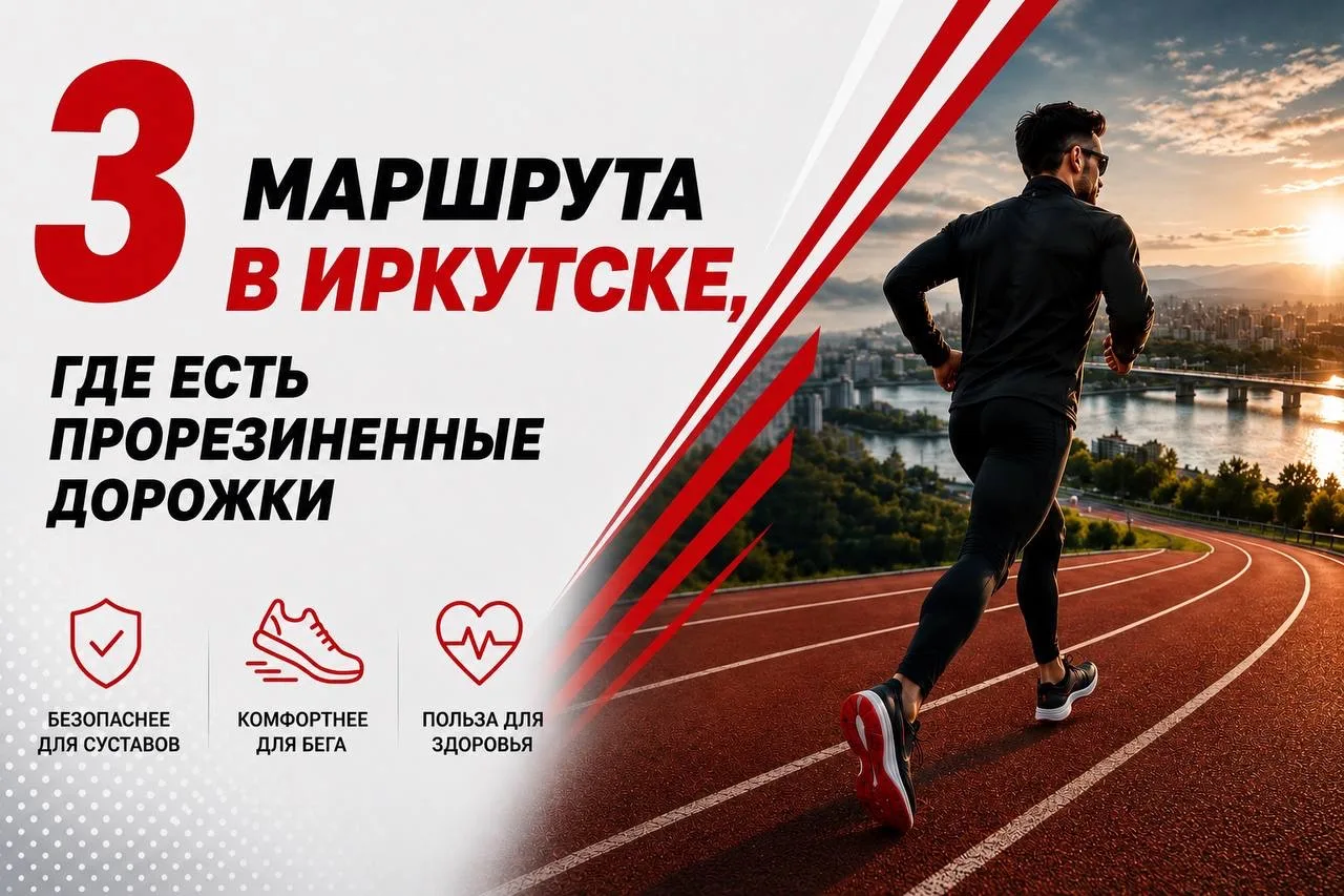 Где в Иркутске бегать по мягкому покрытию? 🏃‍♂️‍➡️