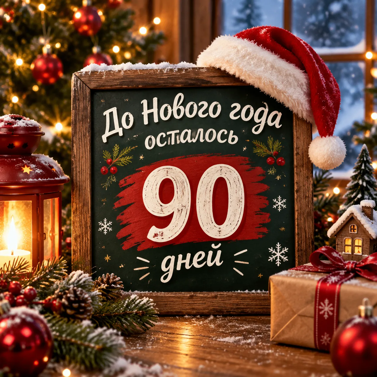 🎄✨ До Нового года осталось 90 дней!