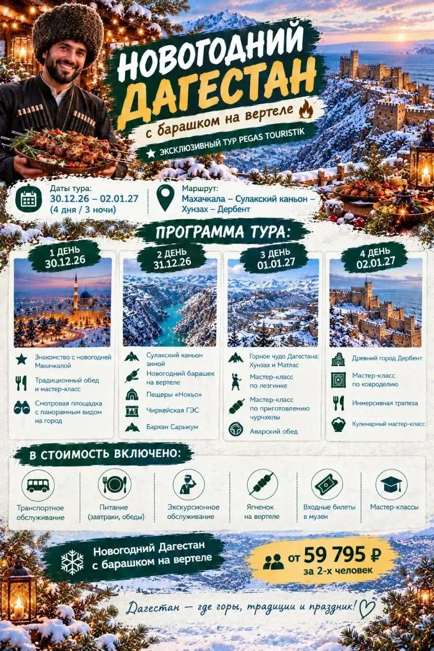 Цена указана без перелёта