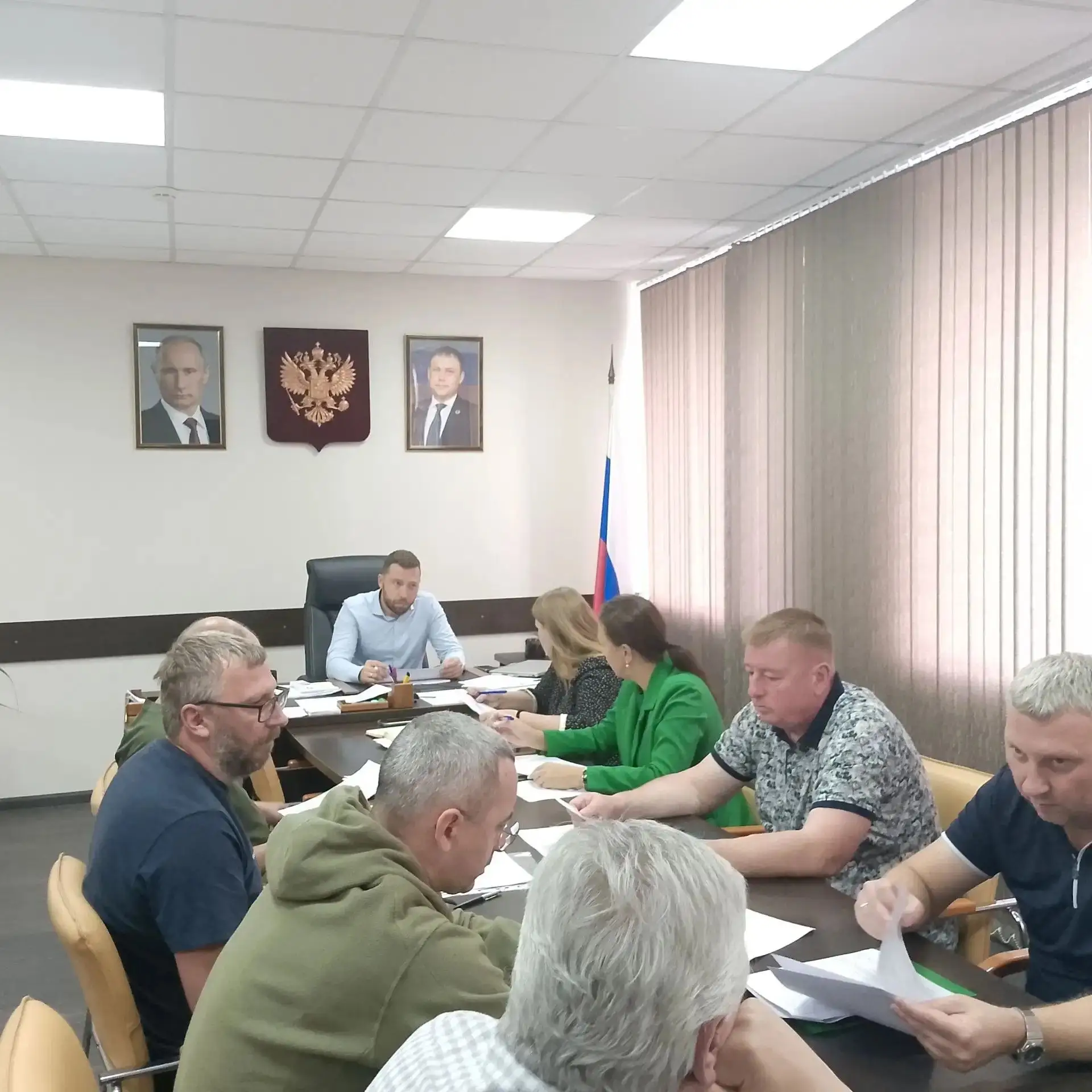 Под руководством заместителя главы города по ЖКХ Антона Андреевича Безгубова состоялось...