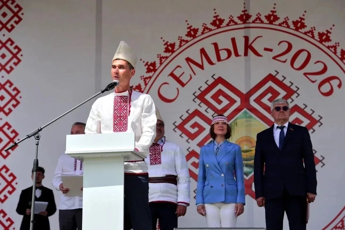 📣 В Менделеевском районе прошел республиканский праздник марийской культуры «Семык-2026»