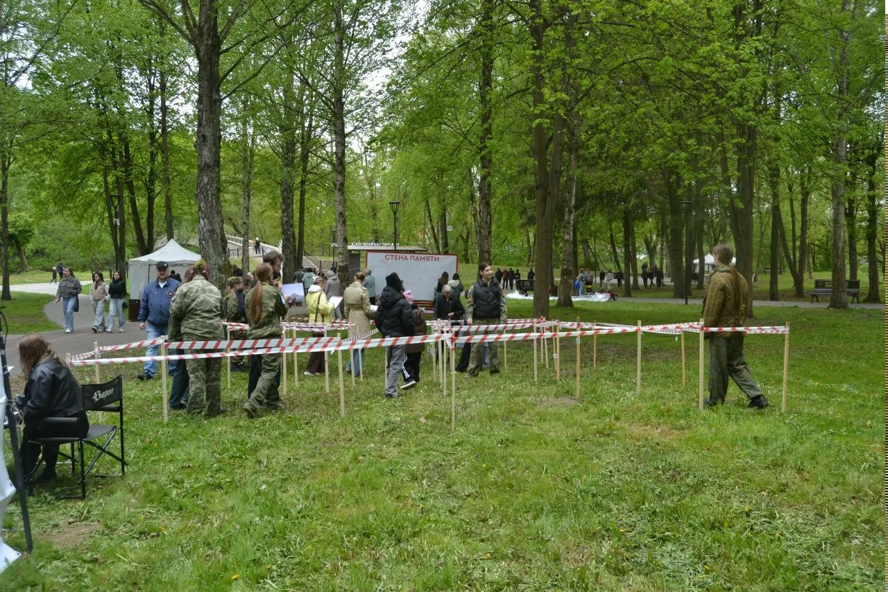 Боевая слава и живая история гимназии в Парке Победы  9 мая в Парке Победы наша гимназия работала ср