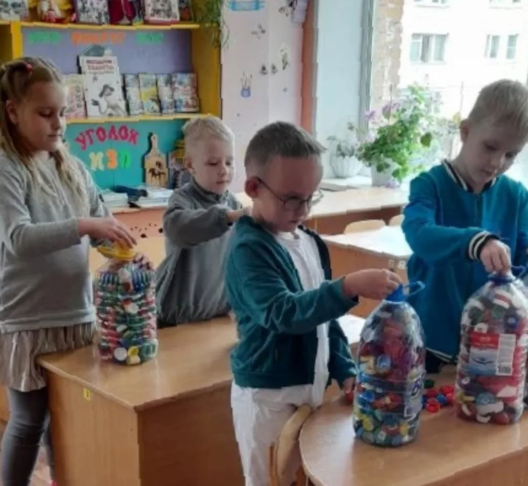 Воспитанники подготовительной группы приняли активное участие в эколого‑благотворительн...