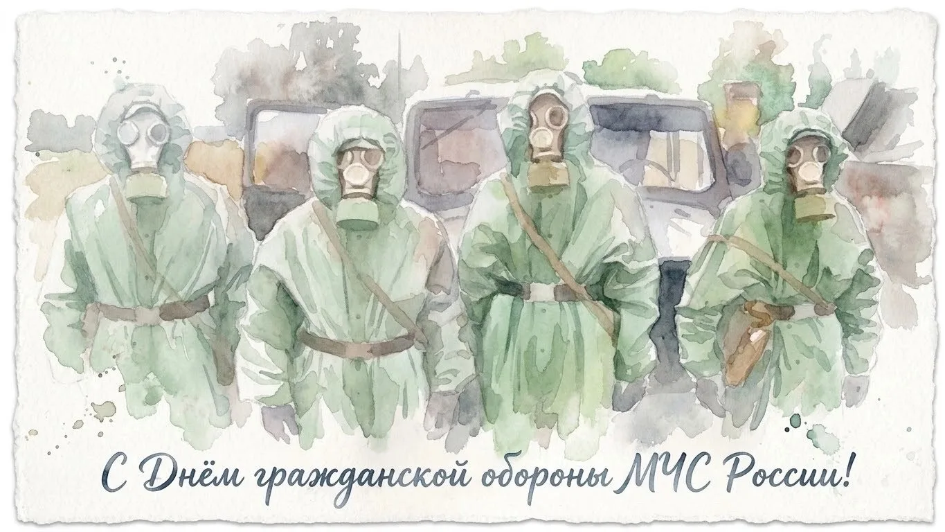 📅 4 октября – День гражданской обороны МЧС РФ.