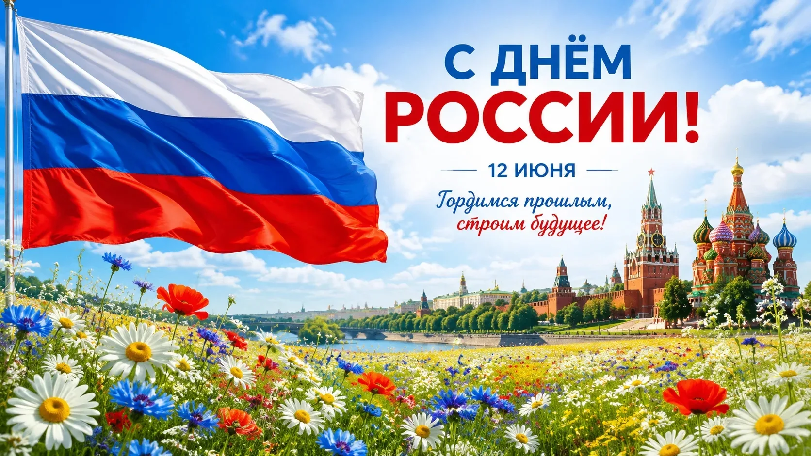 🇷🇺 12 июня мы отмечаем День России — один из главных государственных праздников страны, символизир