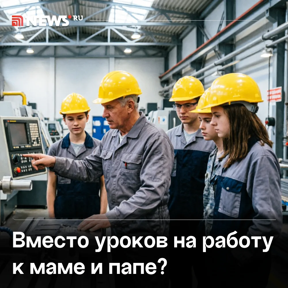 Школьников предлагают знакомить с профессиями прямо на рабочих местах родителей.

В Госдуме предложи