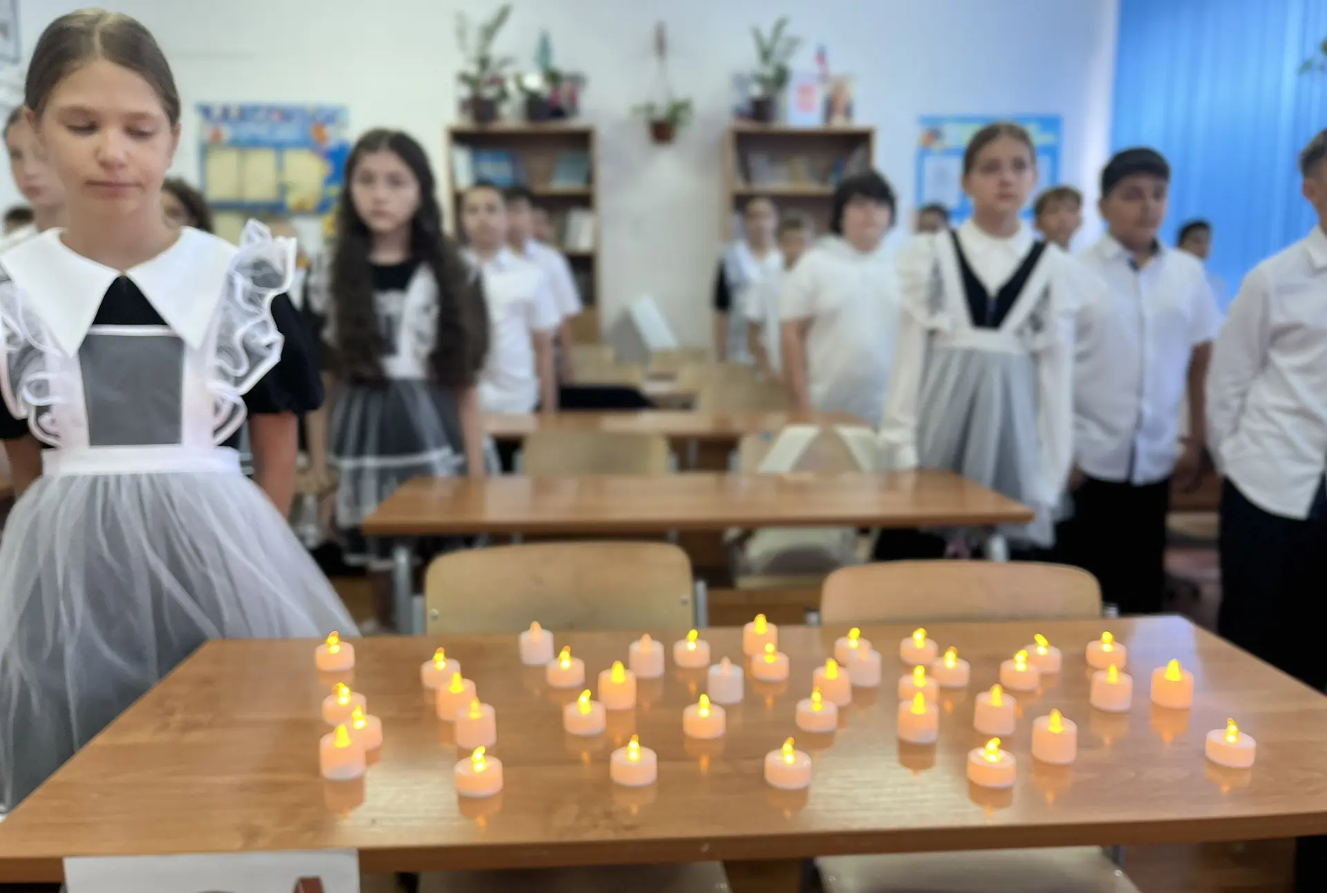 🕯️Сегодня, в День солидарности в борьбе с терроризмом, в нашей школе прошел день памят...