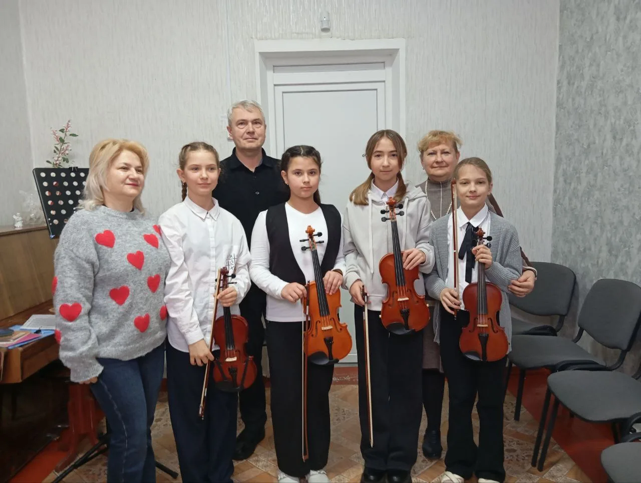 Мастер-класс по скрипке от преподавателя Луганской академии им. М. Матусовского