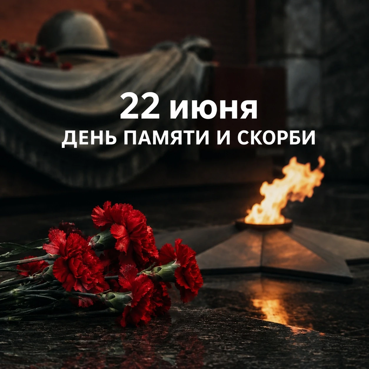 22 июня — День памяти и скорби 🕯 
 
В этот день мы вспоминаем начало Великой Отечественной войны и 