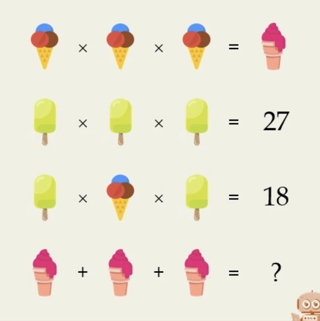 🍦🍨🍧 🍨 Летняя математика. Мороженое – это вкусно. А мороженое в ребусе – ещё и полезно.