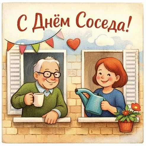 ❤️Сегодня особенный день — Международный День соседа!
